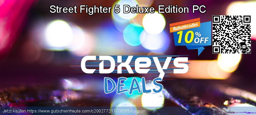Street Fighter 5 Deluxe Edition PC super Förderung Bildschirmfoto