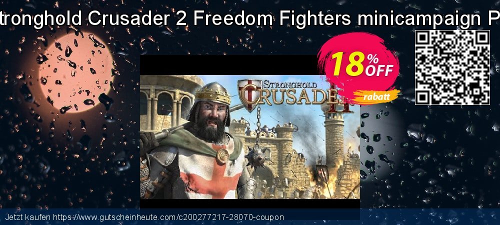 Stronghold Crusader 2 Freedom Fighters minicampaign PC formidable Preisnachlässe Bildschirmfoto