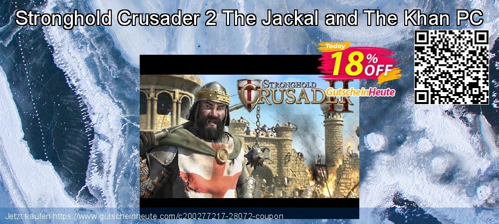 Stronghold Crusader 2 The Jackal and The Khan PC toll Promotionsangebot Bildschirmfoto