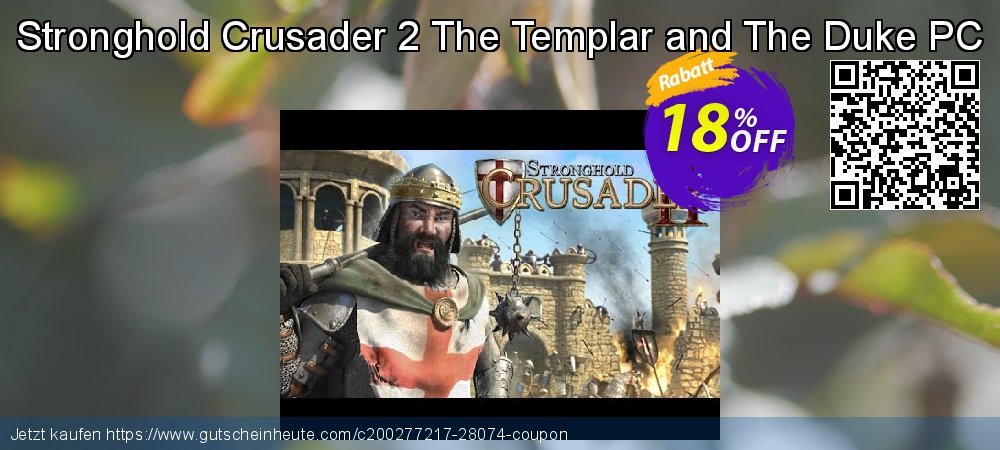 Stronghold Crusader 2 The Templar and The Duke PC beeindruckend Diskont Bildschirmfoto