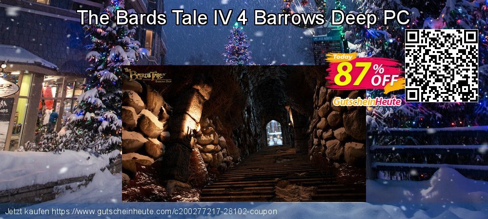 The Bards Tale IV 4 Barrows Deep PC verwunderlich Rabatt Bildschirmfoto