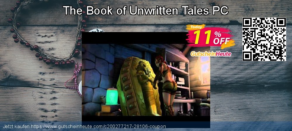 The Book of Unwritten Tales PC faszinierende Promotionsangebot Bildschirmfoto