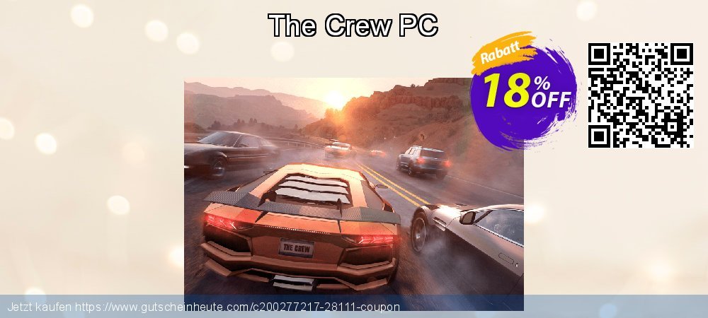 The Crew PC aufregende Verkaufsförderung Bildschirmfoto