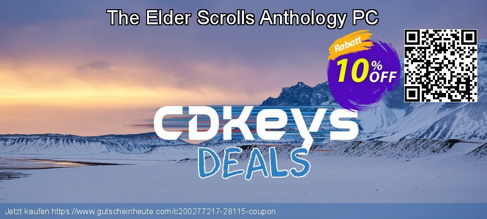 The Elder Scrolls Anthology PC exklusiv Preisnachlass Bildschirmfoto