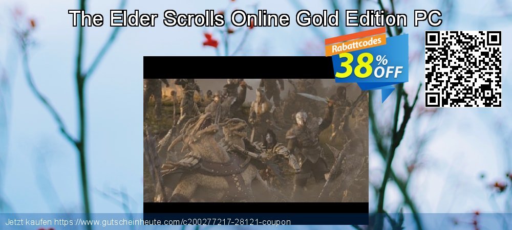 The Elder Scrolls Online Gold Edition PC erstaunlich Preisnachlässe Bildschirmfoto