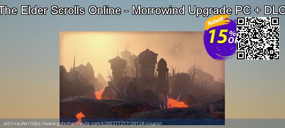 The Elder Scrolls Online - Morrowind Upgrade PC + DLC großartig Nachlass Bildschirmfoto