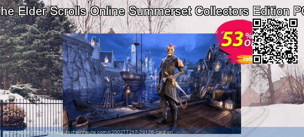 The Elder Scrolls Online Summerset Collectors Edition PC atemberaubend Ermäßigung Bildschirmfoto