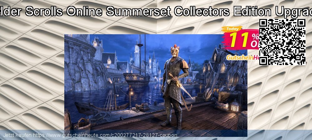 The Elder Scrolls Online Summerset Collectors Edition Upgrade PC super Disagio Bildschirmfoto
