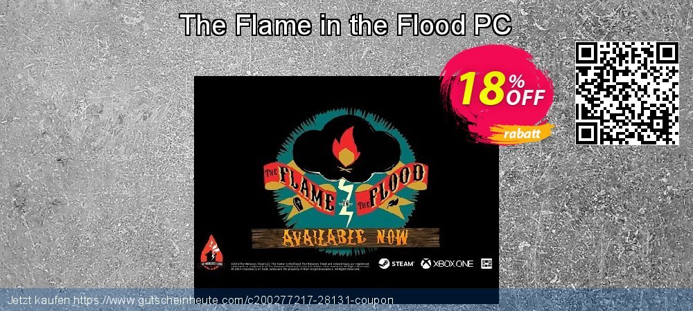 The Flame in the Flood PC überraschend Preisreduzierung Bildschirmfoto