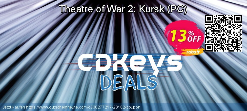 Theatre of War 2: Kursk - PC  Sonderangebote Preisreduzierung Bildschirmfoto