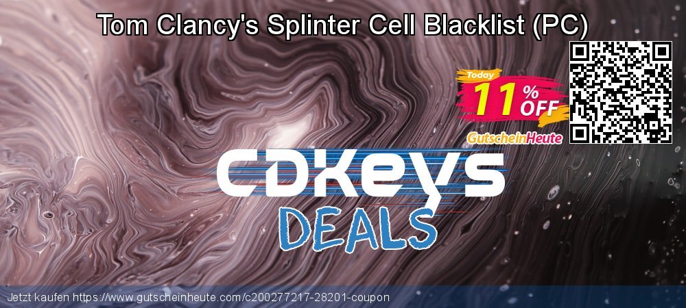 Tom Clancy's Splinter Cell Blacklist - PC  umwerfende Förderung Bildschirmfoto