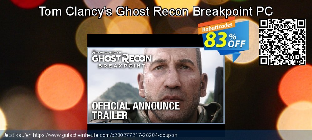 Tom Clancy's Ghost Recon Breakpoint PC aufregende Rabatt Bildschirmfoto