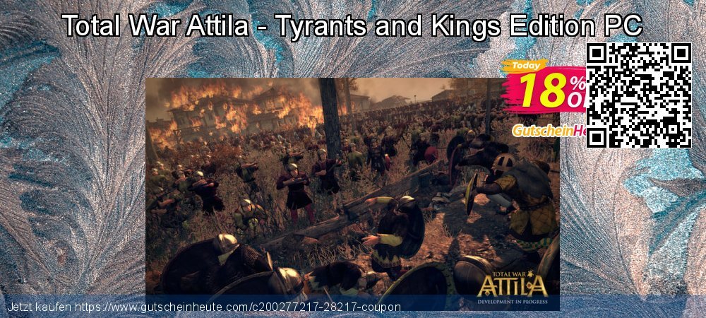 Total War Attila - Tyrants and Kings Edition PC großartig Preisnachlass Bildschirmfoto