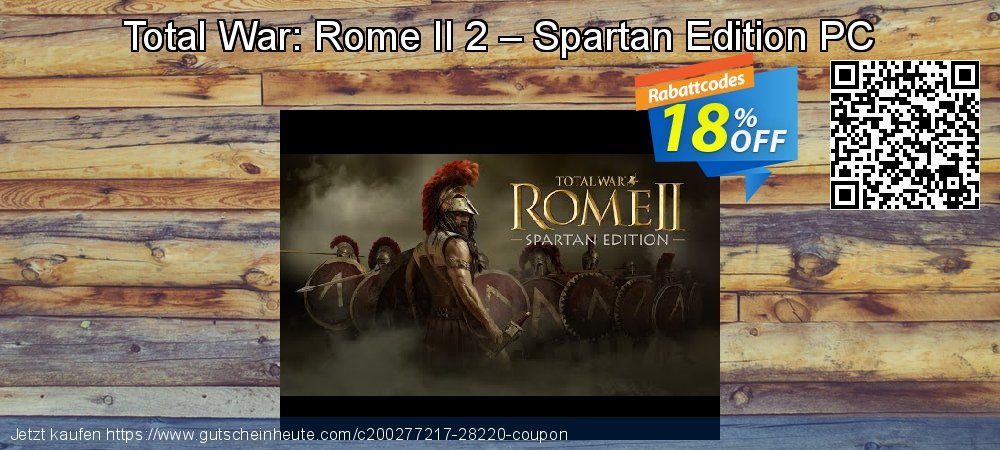 Total War: Rome II 2 – Spartan Edition PC super Sale Aktionen Bildschirmfoto