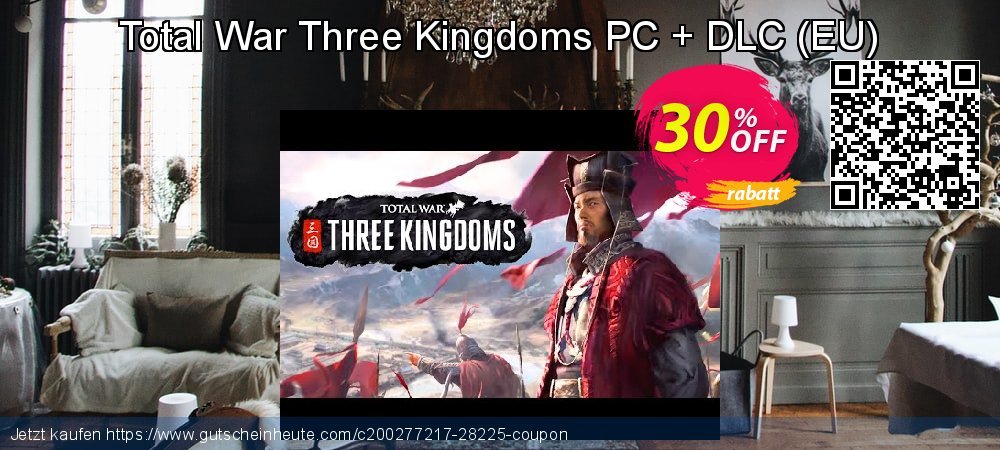 Total War Three Kingdoms PC + DLC - EU  formidable Promotionsangebot Bildschirmfoto