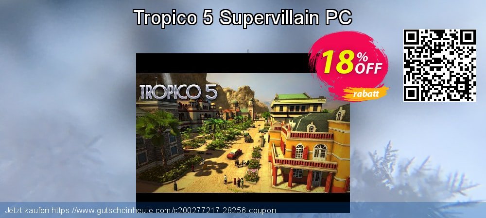 Tropico 5 Supervillain PC formidable Ermäßigungen Bildschirmfoto