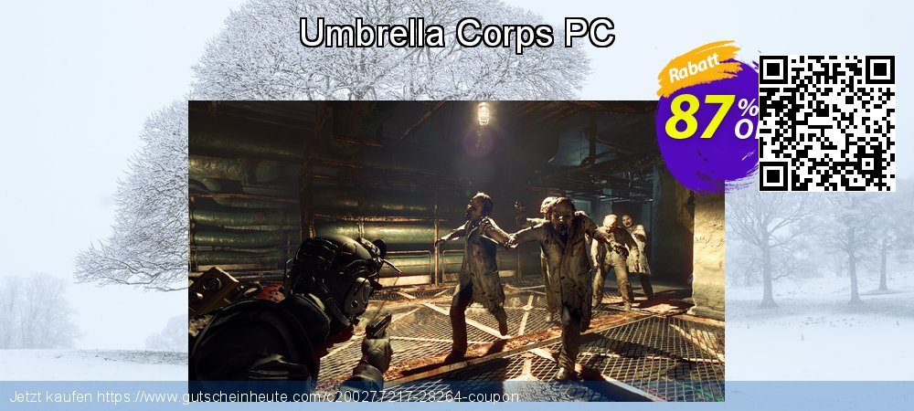 Umbrella Corps PC umwerfenden Verkaufsförderung Bildschirmfoto