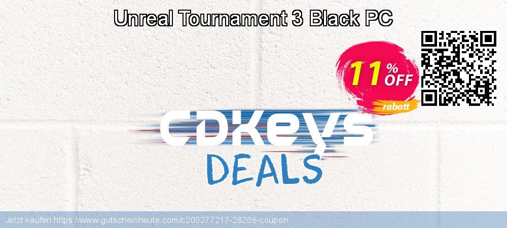 Unreal Tournament 3 Black PC spitze Preisnachlass Bildschirmfoto