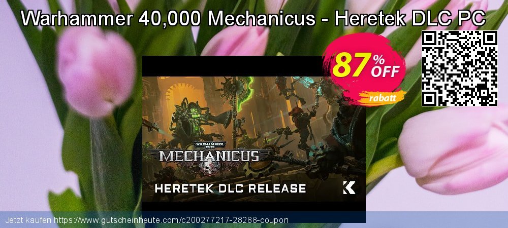Warhammer 40,000 Mechanicus - Heretek DLC PC verwunderlich Sale Aktionen Bildschirmfoto