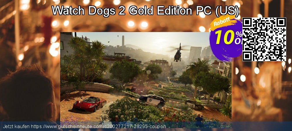 Watch Dogs 2 Gold Edition PC - US  umwerfenden Diskont Bildschirmfoto
