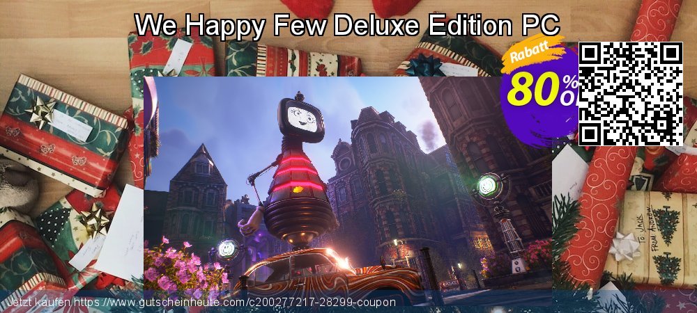 We Happy Few Deluxe Edition PC spitze Ausverkauf Bildschirmfoto