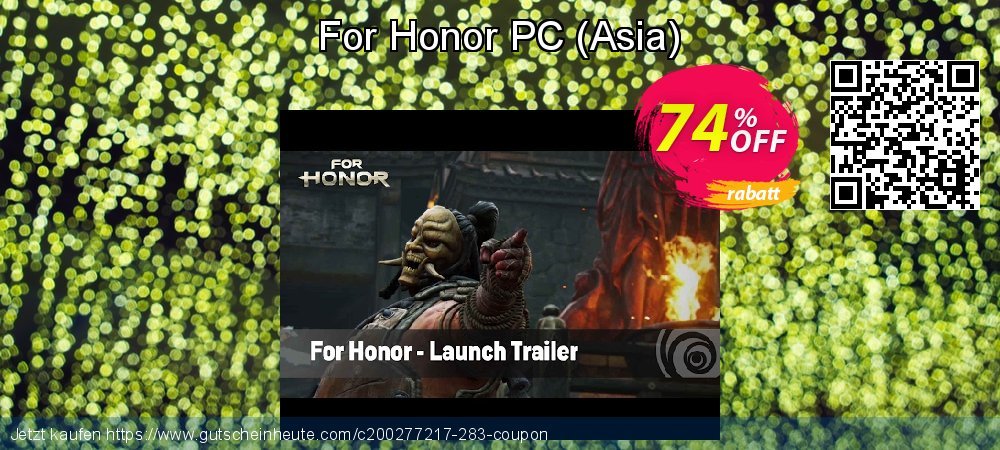 For Honor PC - Asia  toll Preisreduzierung Bildschirmfoto