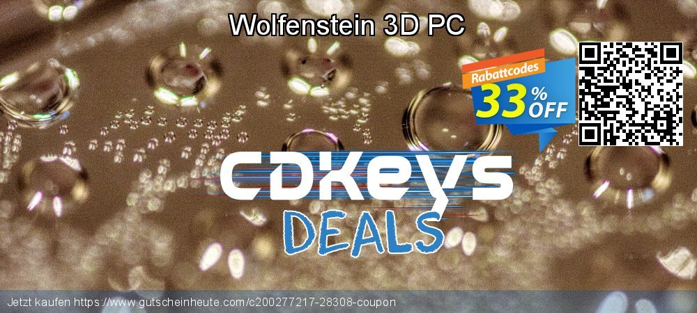 Wolfenstein 3D PC unglaublich Preisnachlässe Bildschirmfoto