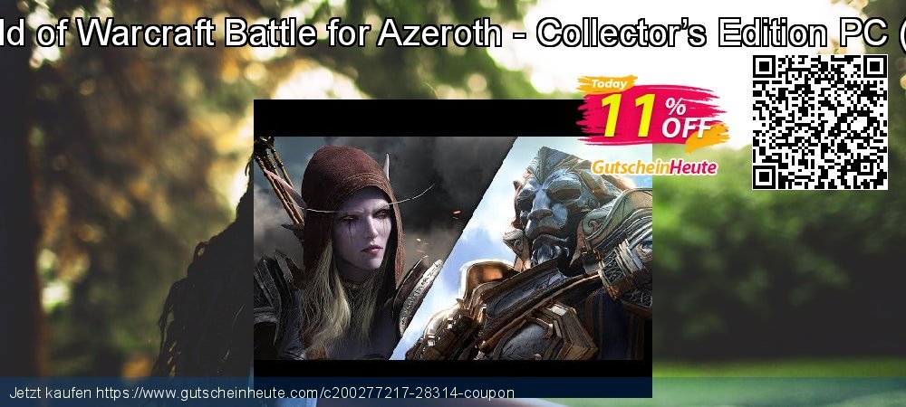 World of Warcraft Battle for Azeroth - Collector’s Edition PC - EU  wunderschön Disagio Bildschirmfoto