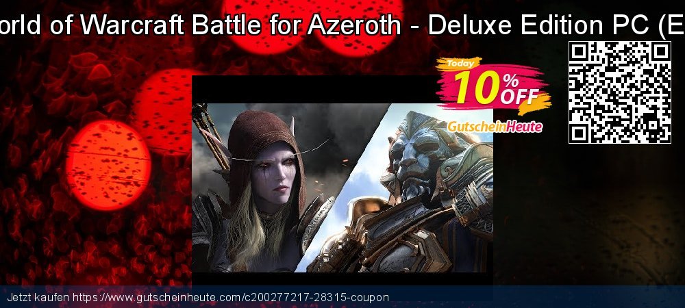 World of Warcraft Battle for Azeroth - Deluxe Edition PC - EU  verblüffend Verkaufsförderung Bildschirmfoto