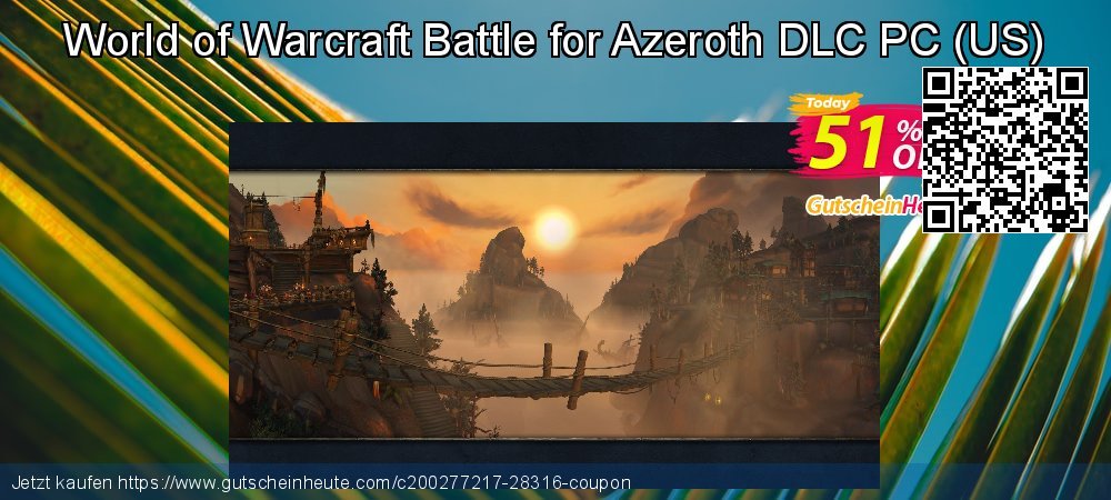 World of Warcraft Battle for Azeroth DLC PC - US  wundervoll Ausverkauf Bildschirmfoto