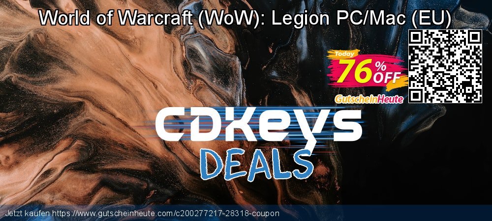 World of Warcraft - WoW : Legion PC/Mac - EU  formidable Preisreduzierung Bildschirmfoto