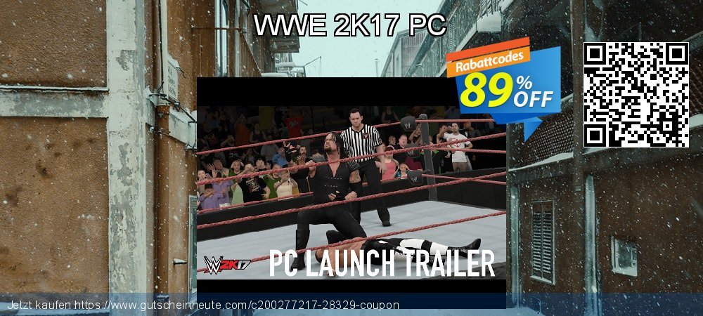 WWE 2K17 PC genial Diskont Bildschirmfoto
