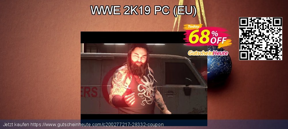 WWE 2K19 PC - EU  exklusiv Verkaufsförderung Bildschirmfoto