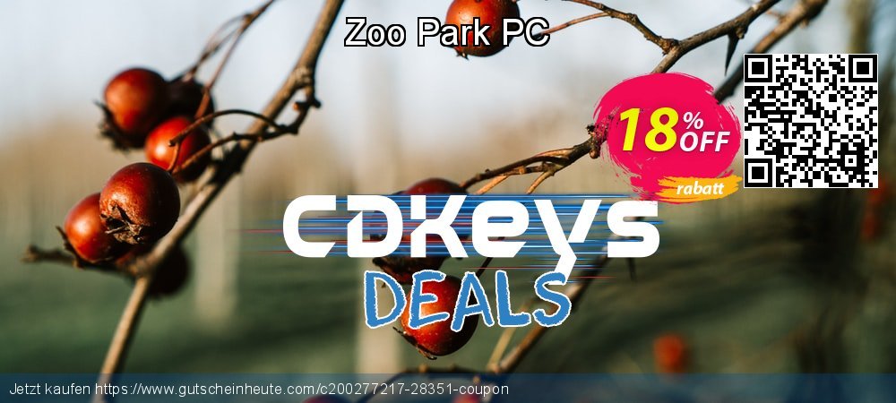 Zoo Park PC toll Außendienst-Promotions Bildschirmfoto