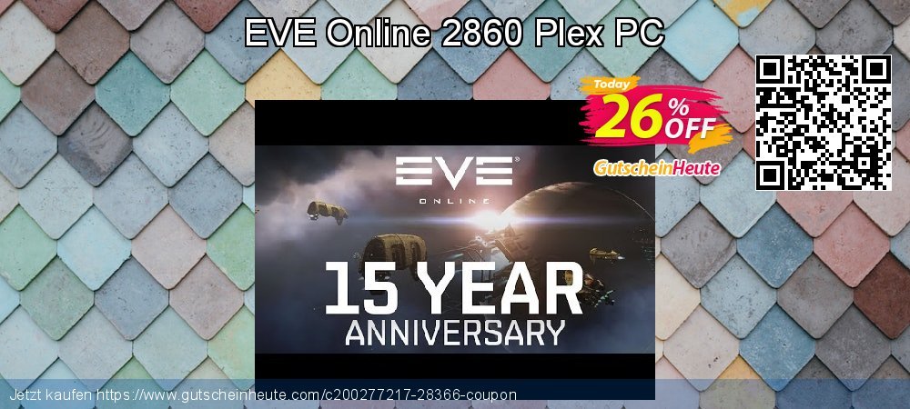 EVE Online 2860 Plex PC ausschließenden Verkaufsförderung Bildschirmfoto