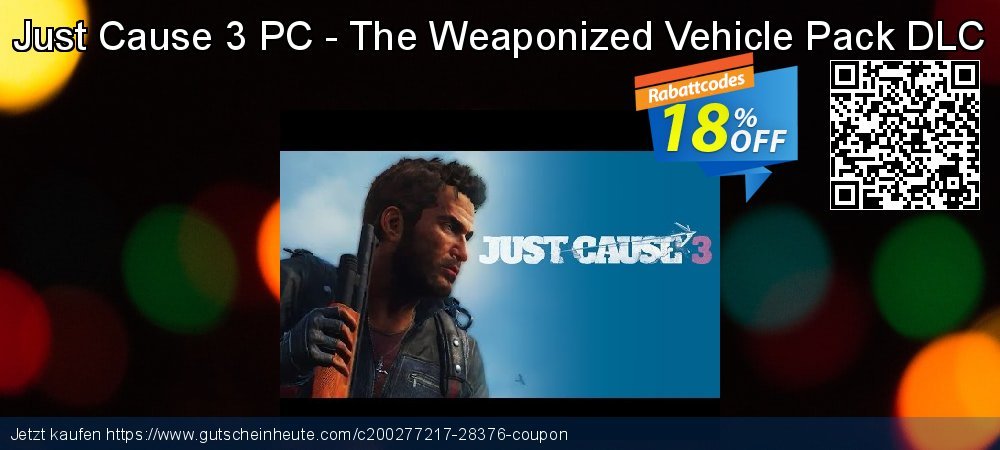 Just Cause 3 PC - The Weaponized Vehicle Pack DLC wunderschön Preisnachlässe Bildschirmfoto
