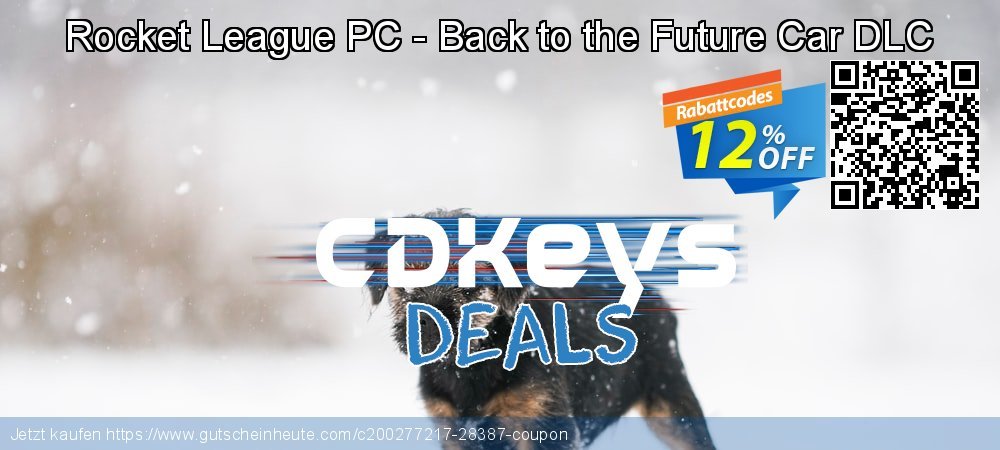 Rocket League PC - Back to the Future Car DLC umwerfende Preisnachlass Bildschirmfoto