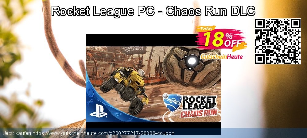 Rocket League PC - Chaos Run DLC umwerfenden Förderung Bildschirmfoto