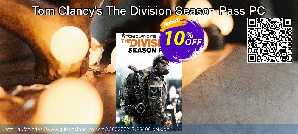 Tom Clancy's The Division Season Pass PC erstaunlich Verkaufsförderung Bildschirmfoto