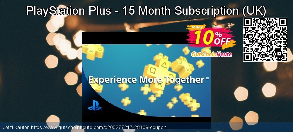 PlayStation Plus - 15 Month Subscription - UK  wundervoll Ermäßigungen Bildschirmfoto