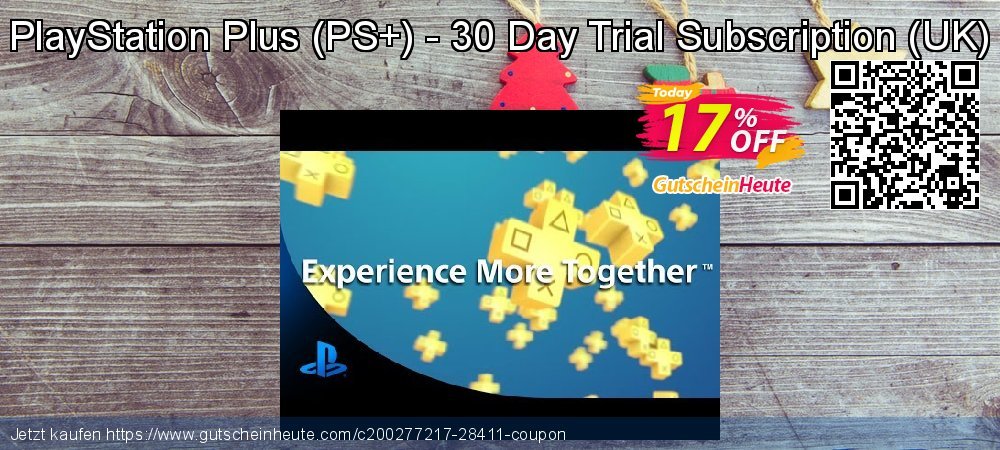 PlayStation Plus - PS+ - 30 Day Trial Subscription - UK  formidable Angebote Bildschirmfoto