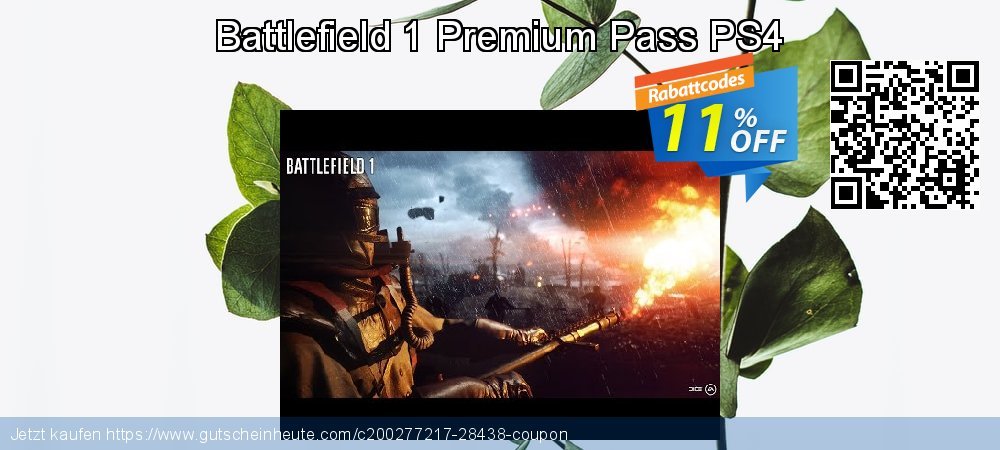 Battlefield 1 Premium Pass PS4 wunderschön Preisnachlass Bildschirmfoto