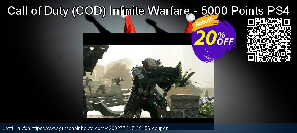 Call of Duty - COD Infinite Warfare - 5000 Points PS4 ausschließenden Rabatt Bildschirmfoto
