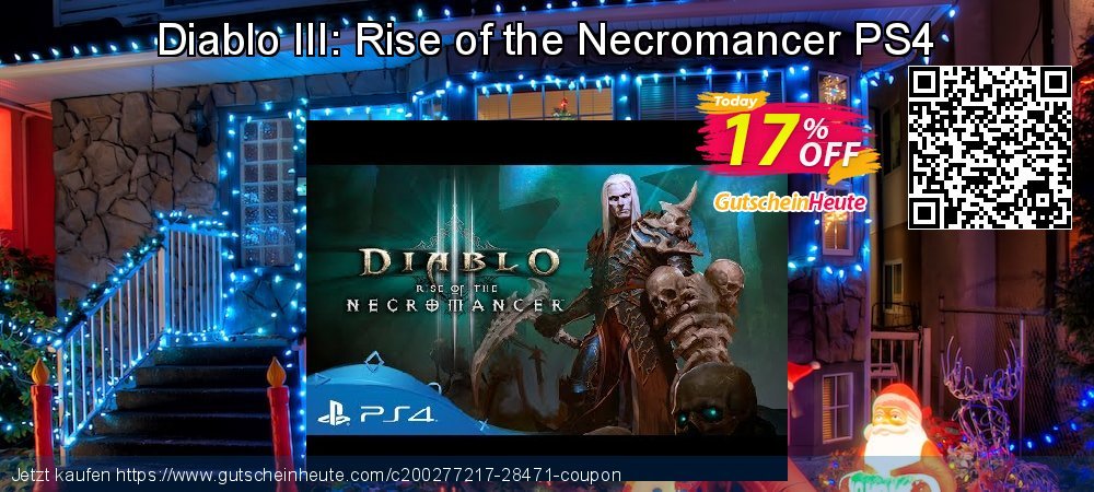 Diablo III: Rise of the Necromancer PS4 wundervoll Preisreduzierung Bildschirmfoto