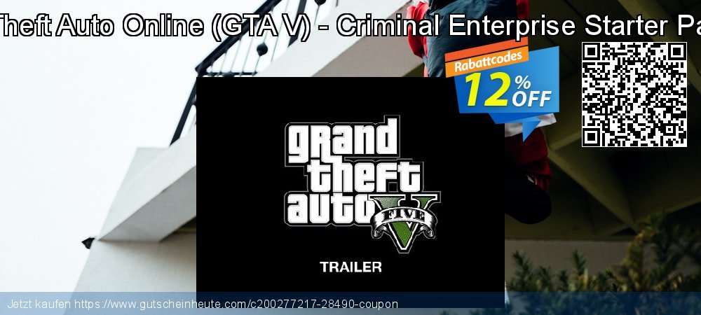 Grand Theft Auto Online - GTA V - Criminal Enterprise Starter Pack PS4 ausschließenden Förderung Bildschirmfoto