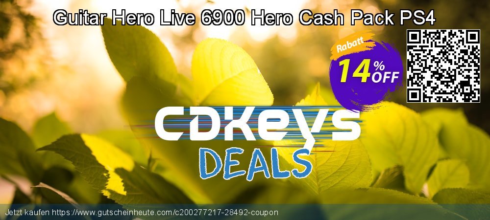 Guitar Hero Live 6900 Hero Cash Pack PS4 Sonderangebote Sale Aktionen Bildschirmfoto