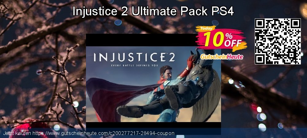Injustice 2 Ultimate Pack PS4 unglaublich Ermäßigungen Bildschirmfoto