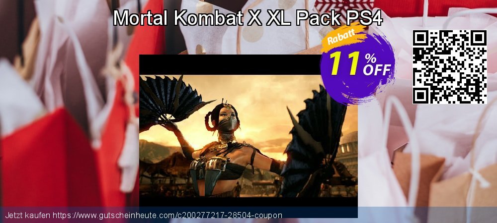 Mortal Kombat X XL Pack PS4 formidable Außendienst-Promotions Bildschirmfoto
