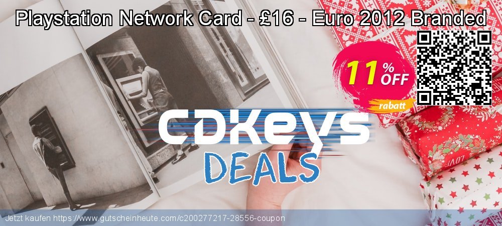 Playstation Network Card - £16 - Euro 2012 Branded unglaublich Preisreduzierung Bildschirmfoto