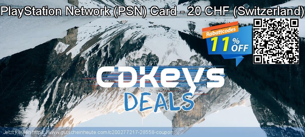 PlayStation Network - PSN Card - 20 CHF - Switzerland  großartig Förderung Bildschirmfoto